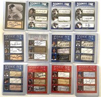 12 Mickey Mantle Iconic Ink baseball cards with