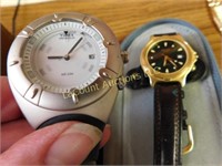 2 watches, Elgin Swiss, Timex, Indiglow