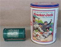 CRACKER JACK TIN & BAIT PAIL