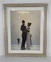 Framed Dancing Couples Artwork