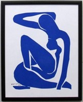 Blue Nude II on canvas by Henri Matisse
