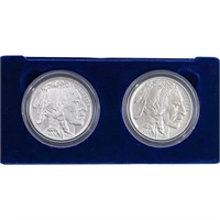 2001 $1 Buffalo Commem Set (2 Coins)