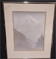 Mt  Robinson Framed Print 14x18" 1983