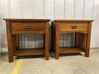 Bent Wood Side Tables