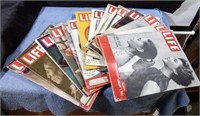 Vintage LIFE magazines