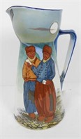 Royal Doulton Large hand painted Tankard signed