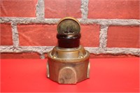 Vintage Russell & Stoll NY Brass Electrical Outlet