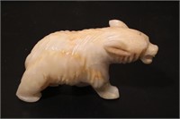 Carved Soap Stone Bear
