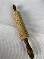 Decorative Vintage Wood Rolling Pin