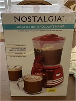 50's Style Hot Chocolate Maker, New in Box