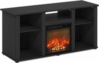 Furinno Jensen Fireplace TV Center  55-Inch