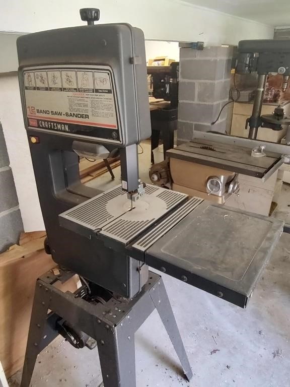 Sears Craftsman 12" Band Saw on Stand