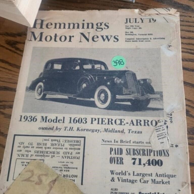 1936 Hemmings Motor News