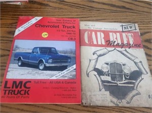 Car Parts Catalog of 1960-72 Chevy Truck