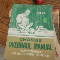1971 Chasis Overhaul Manuel