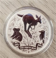 1 oz 2024 Perth Mint 125th Anniversary $1 Coin