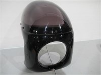 Black Bubble Fairing with 7" Headlight Opening -