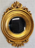 Bubble Mirror in Gilt Frame