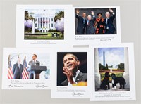 BARACK OBAMA WHITE HOUSE COMMEMORATIVE PHOTOS