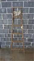 6 Foot Wooden Ladder