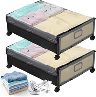 $55 Under Bed Storage Bins 2 Pack