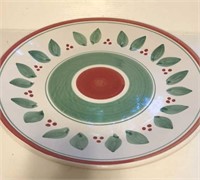 Italian Hand Painted Platter Large 16” R