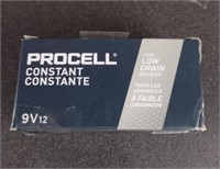 Procell Constant 9V12 Batteries