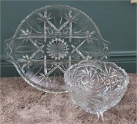 Lot of Crystal Glass DIshes