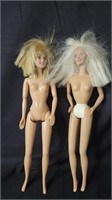 Lot of 2 Vintage 1966 Barbie Dolls Mattel Inc