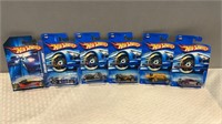 6 miscellaneous hot wheels from 2006 new on