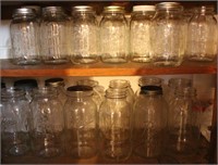 Half Gal & Quart Jars
