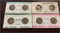 Penn. , New Jersey & Delaware P&D Quarters