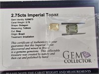 2.75cts Imperial Topaz