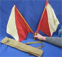 old "us military flag kit" in original pouch