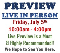 PREVIEW LIVE IN PERSON - Friday, July 5th
