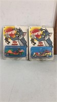 1940 Corgi Tom & Jerry cars, new on card