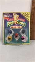 1994 power Rangers power ring set, new in package