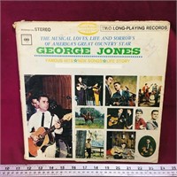 George Jones Vintage LP Record