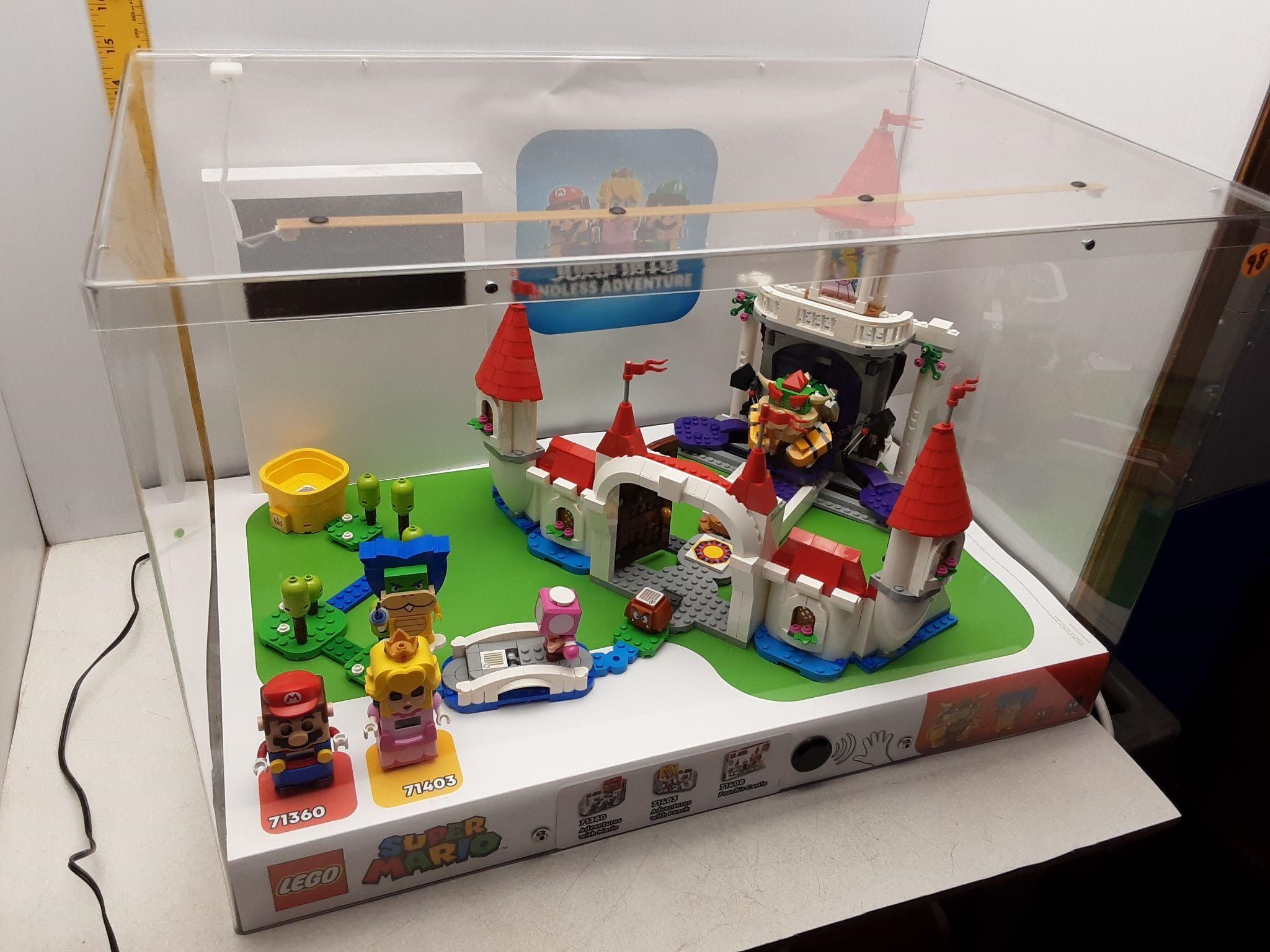 LEGO SUPER MARIO STORE DISPLAY W/MOTION DETECTOR