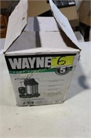 Wayne sump pump