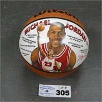 Miniature Michael Jordan Wilson Basketball