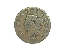 1831 Cent VG