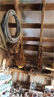 Rope & Wiring Hanging from ceiling