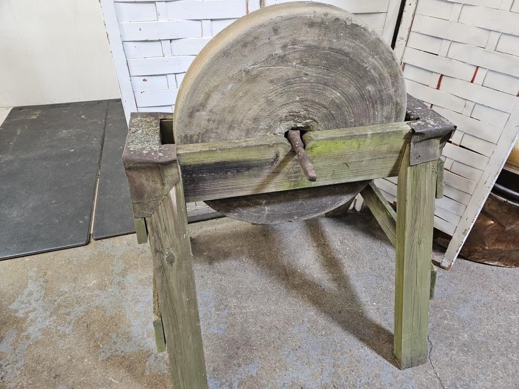 Large Grinding Wheel With Stand See Size