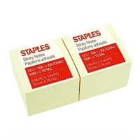 Stickies Notes 3x3 Yellow 12 Pads