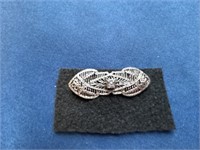 Sterling Victorian pin
