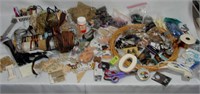 Over 100pc Crafting Scrapbooking & Wreath Supplies