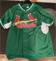 Green Cardinals jersey Size XL