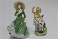 Two Porcelain Figures,