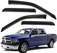 WV94109 Outside-Mount Car Window Visors Rain Guard